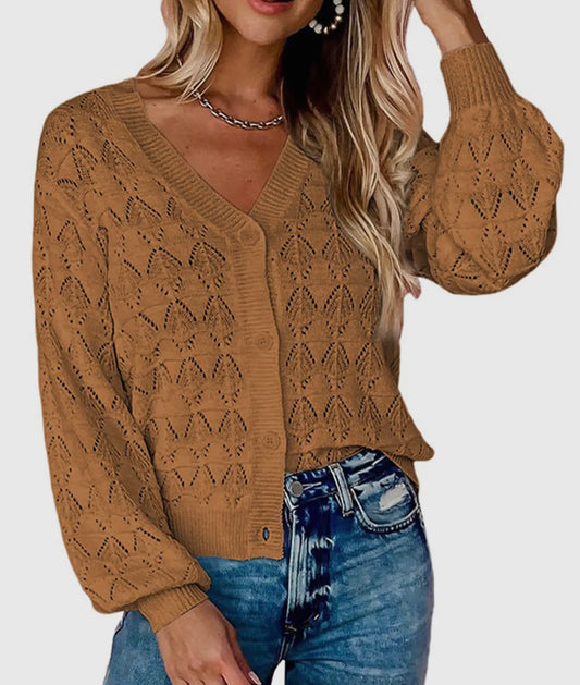 Pumpkin Spice Knitted Sweater