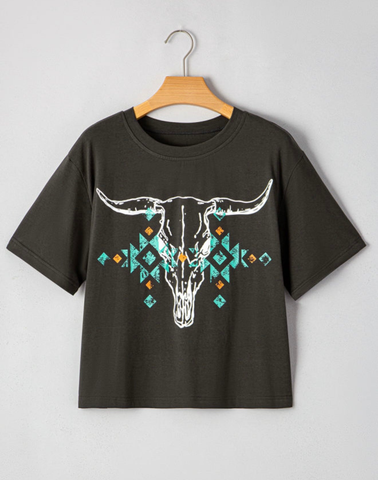 Vintage Western Bull Skull