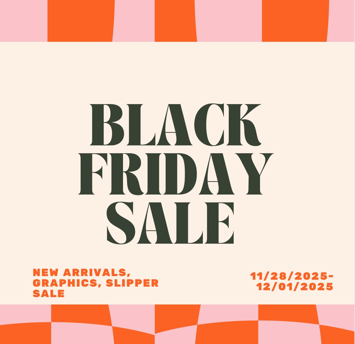 BLACK FRIDAY SALE