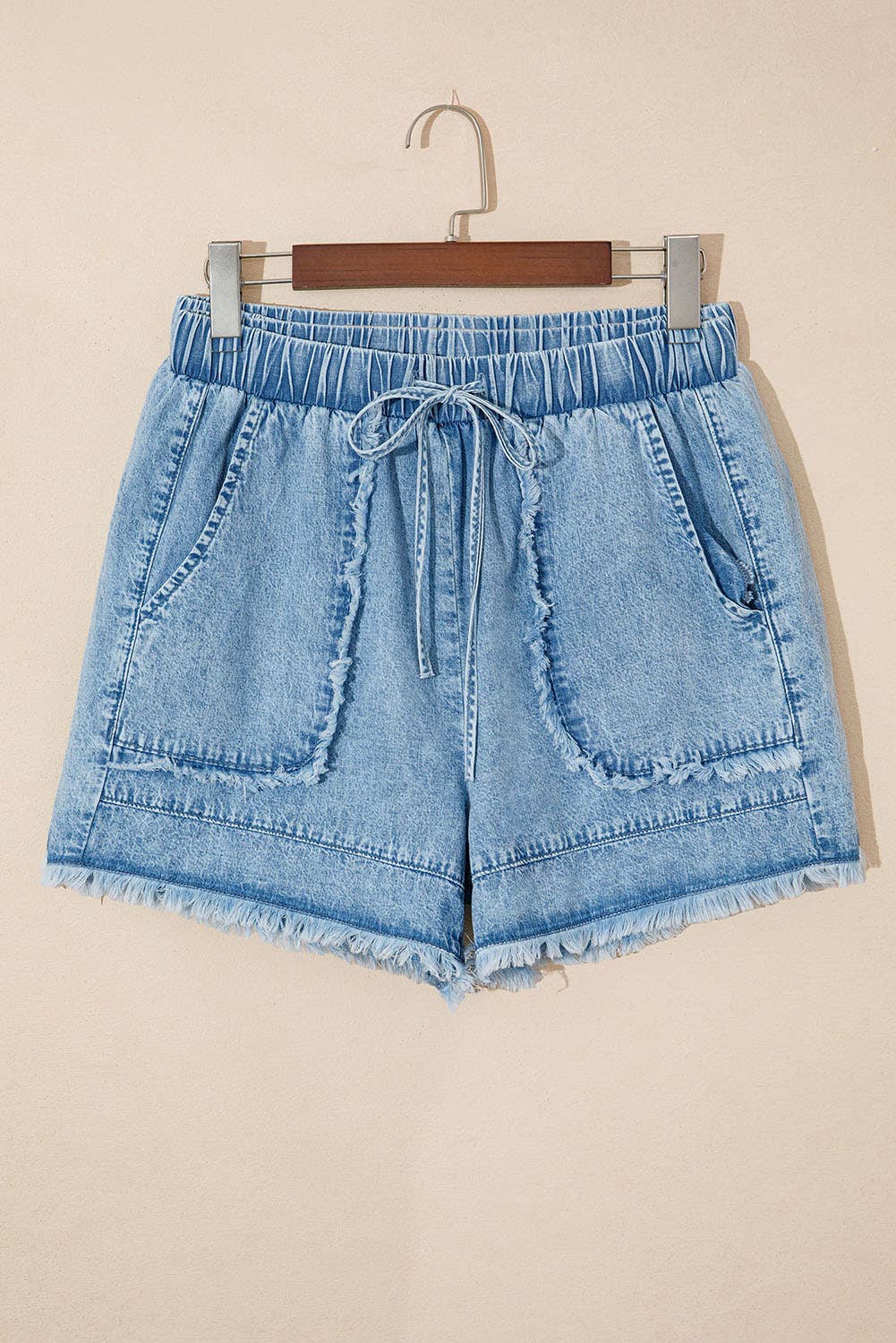 LDC Frayed Edge Casual Denim Shorts