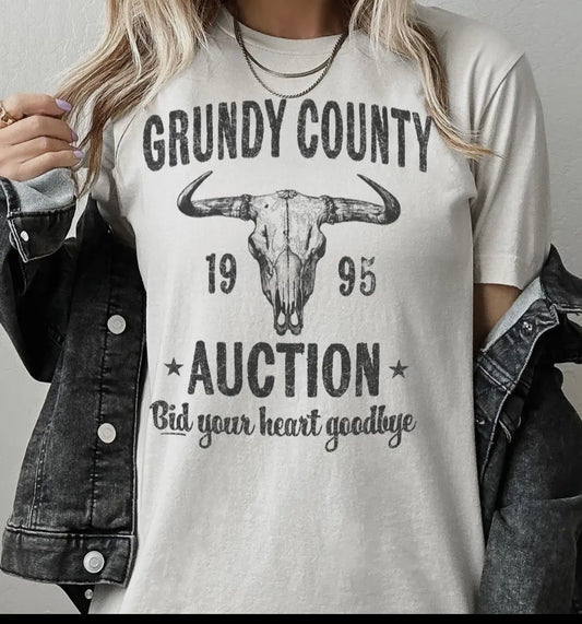 Grundy County Auction Tee