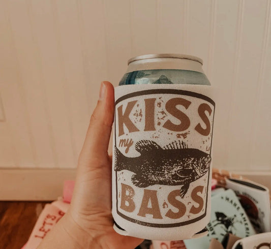 Kiss My Bass Can Cooler