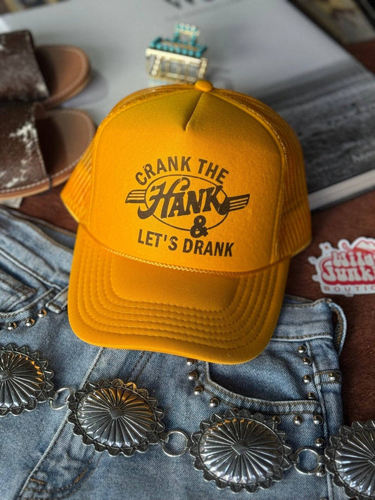 Crank The Hank Trucker Hat